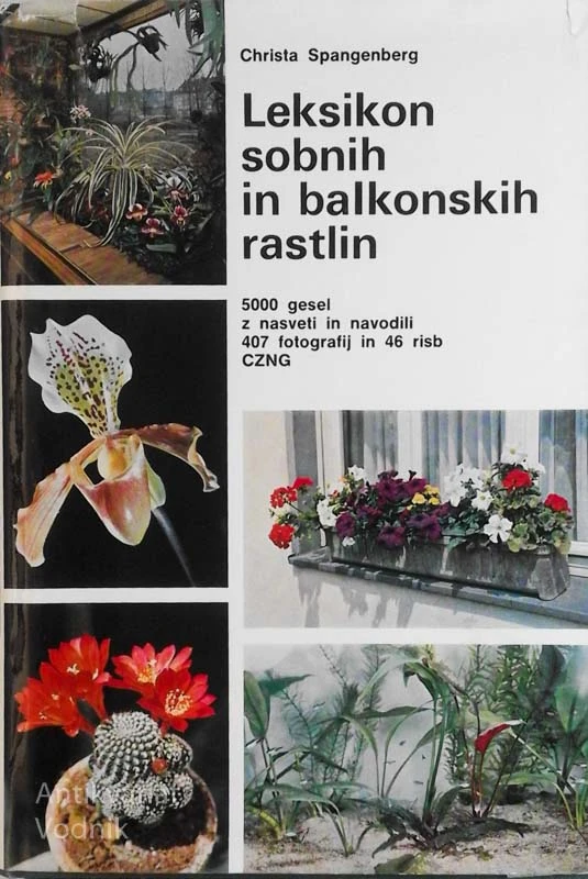 LEKSIKON SOBNIH IN BALKONSKIH RASTLIN, Christa Spangenberg
