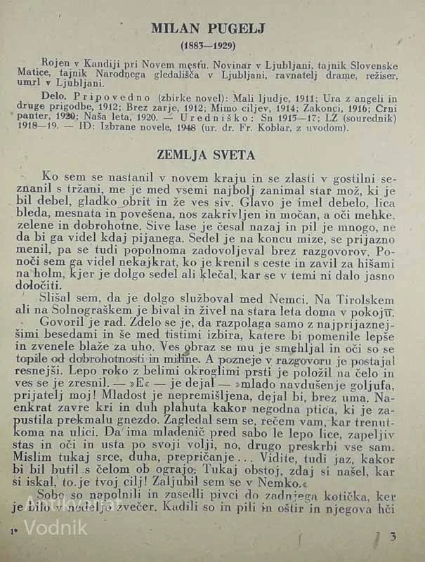 SLOVENSKO BERILO VII
