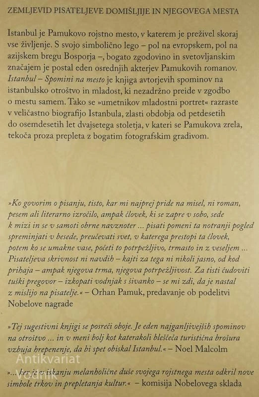 ISTANBUL, Orhan Pamuk