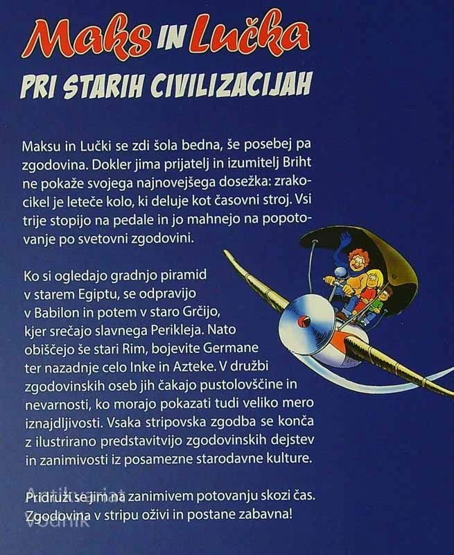 MAKS IN LUČKA PRI STARIH CIVILIZACIJAH, Franz Gerg