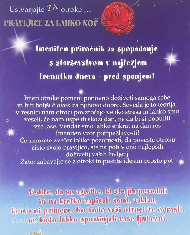 PRAVLJICE ZA LAHKO NOČ, Ronny M. Cole