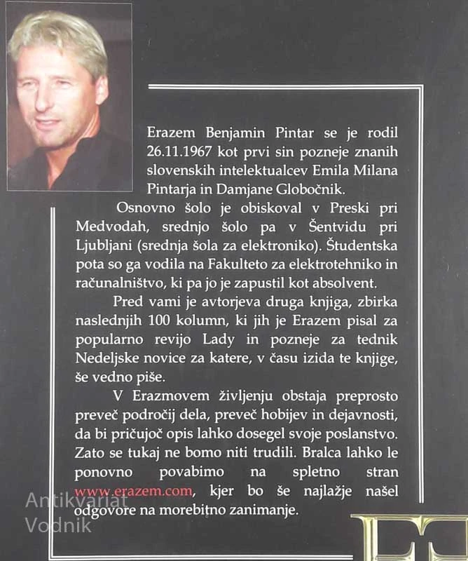 MOJIH DRUGIH 100, Erazem B. Pintar