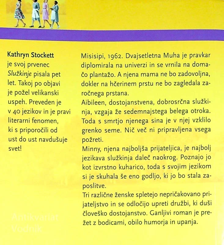 SLUŽKINJE, Kathryn Stockett
