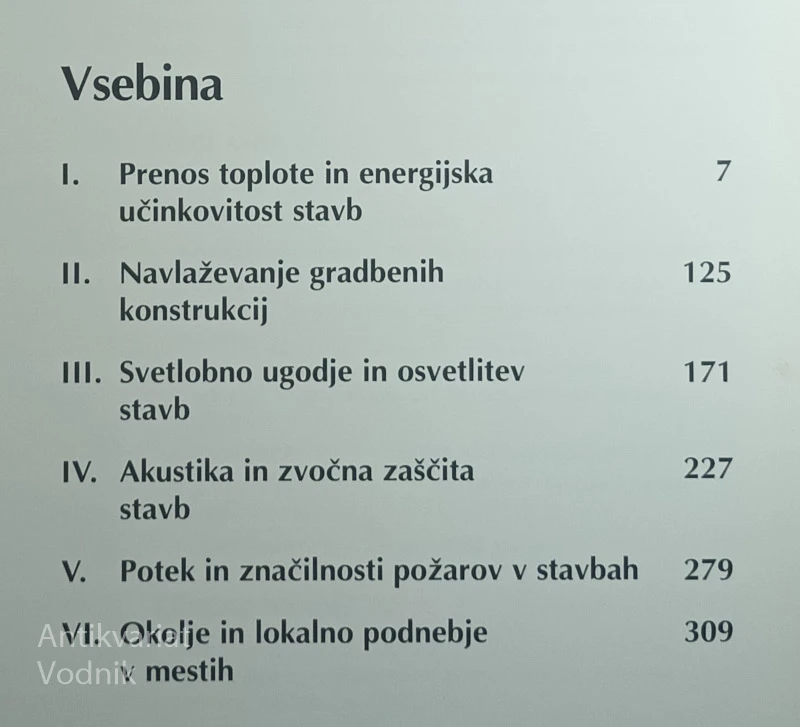 GRADBENA FIZIKA, Sašo Medved