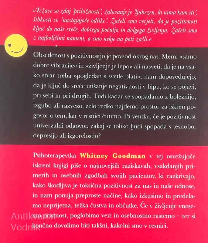 TOKSIČNA POZITIVNOST, Whitney Goodman