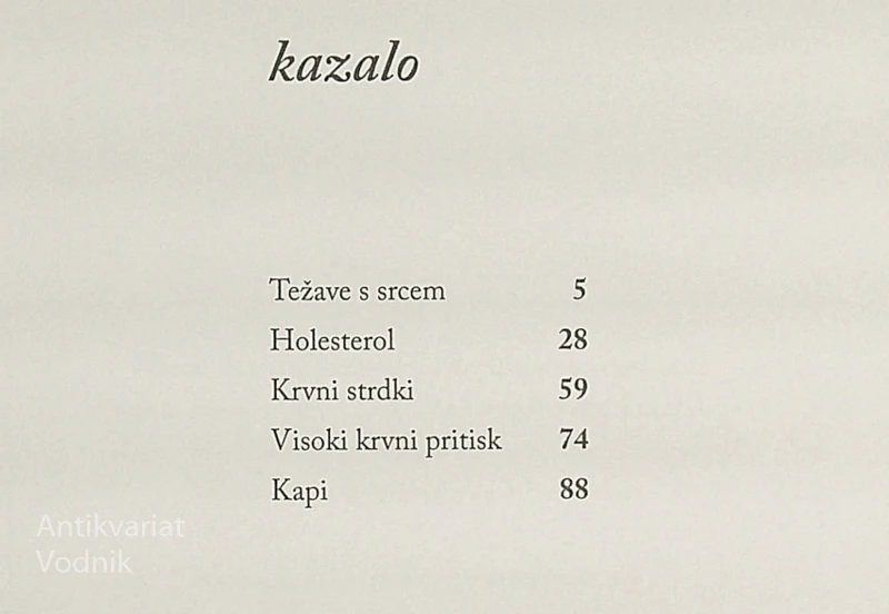 HRANA – ČUDEŽNO ZDRAVILO (2.DEL); ZDRAVO SRCE IN OŽILJE, Jean Carper