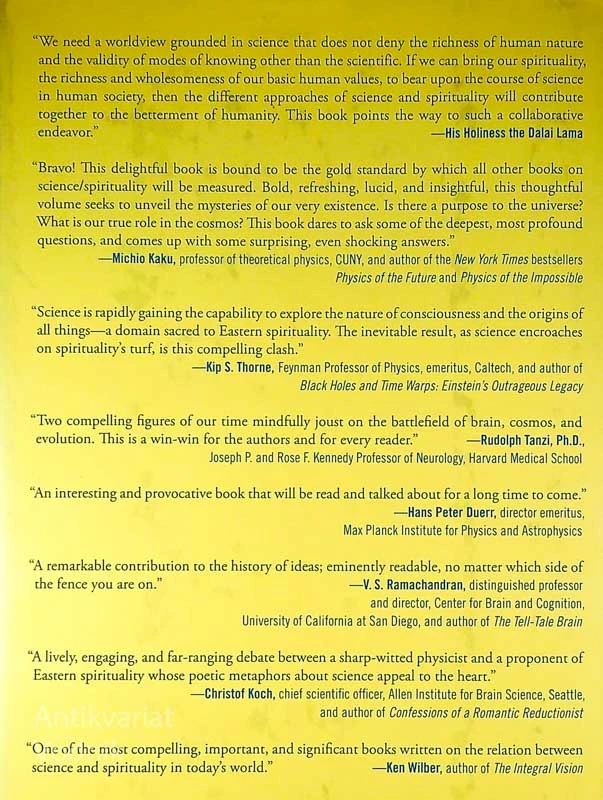WAR OF THE WORLDVIEWS, Deepak Chopra in Leonard Mlodinow