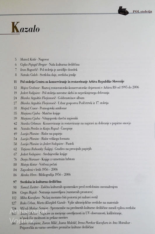 POL STOLETJA, urednica Jedert Vodopivec