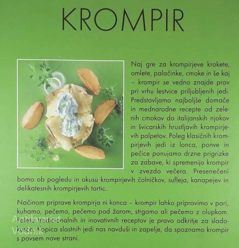 KROMPIR, Mojca Benedičič