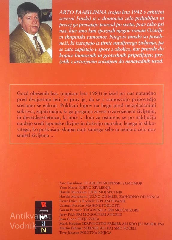 GOZD OBEŠENIH LISIC, Arto Paasilinna
