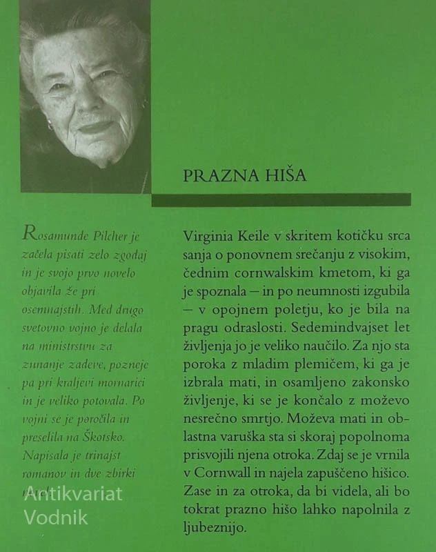 PRAZNA HIŠA, Rosamunde Pilcher