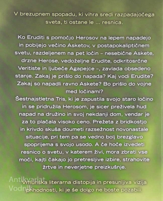 NEUPOGLJIVI, Veronica Roth