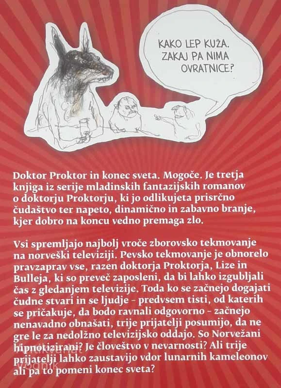 DOKTOR PROKTOR IN KONEC SVETA. MOGOČE., Jo Nesbø
