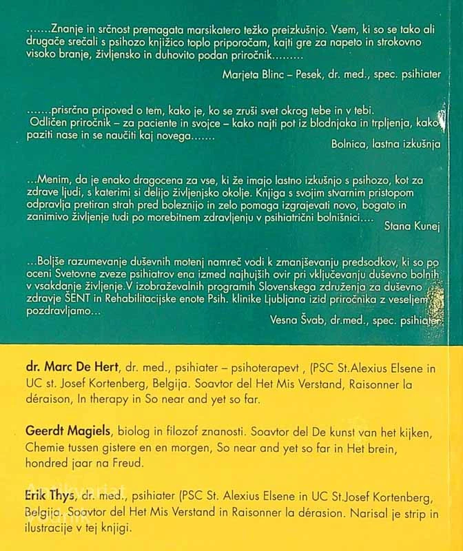 SKRIVNOST MOŽGANSKEGA ČIPA; VODNIK ZA SAMOPOMOČ, NAMENJEN OSEBAM S PSIHOZO, več avtorjev