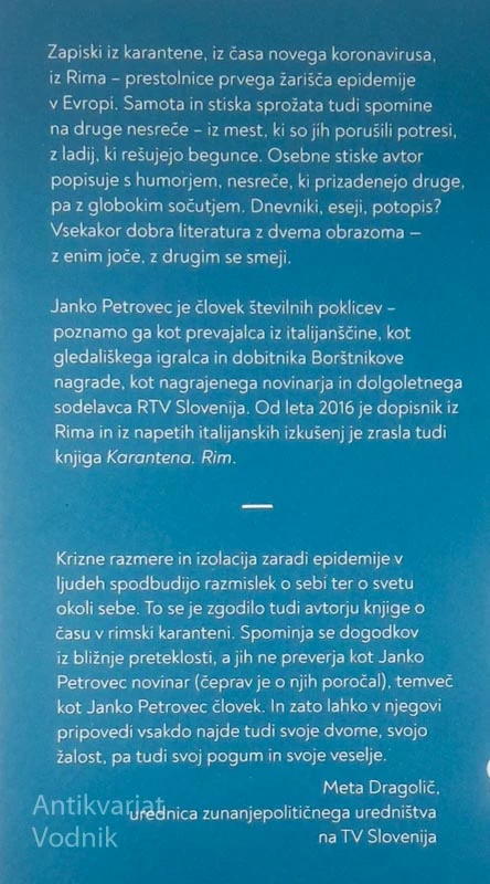 KATARINA. RIM., Janko Petrovec