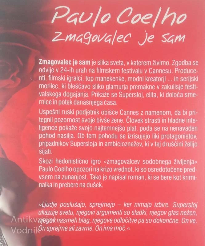 ZMAGOVALEC JE SAM, Paulo Coelho