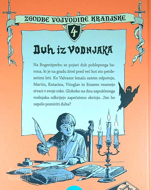 DUH IZ VODNJAKA, Sebastijan Pregelj (Zgodbe Vojvodine Kranjske 4)