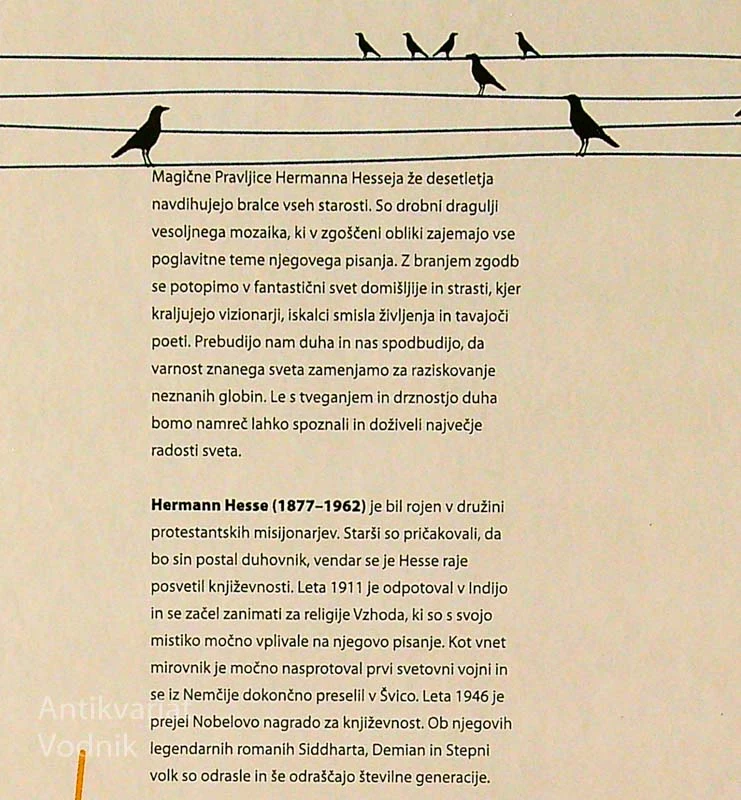 PRAVLJICE; Hermann Hesse
