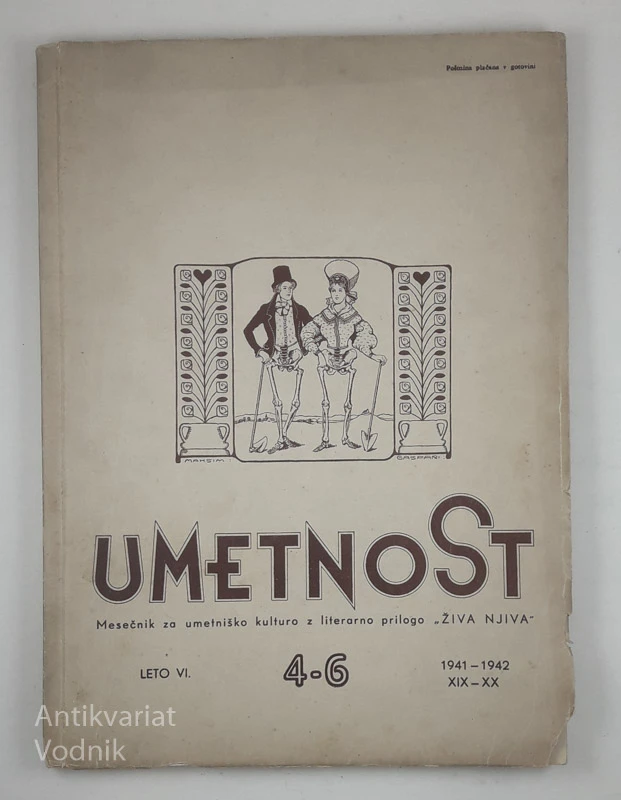 UMETNOST, revija za umetniško kulturo z literarno prilogo Živa njiva