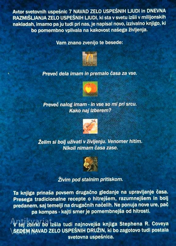NAJPREJ NAJBOLJ POMEMBNO, več avtorjev