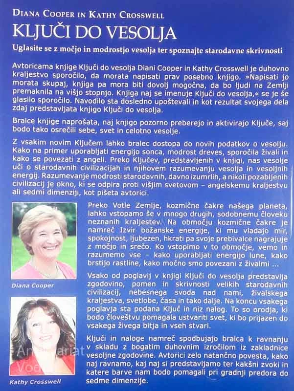 KLJUČI DO VESOLJA, Diana Cooper