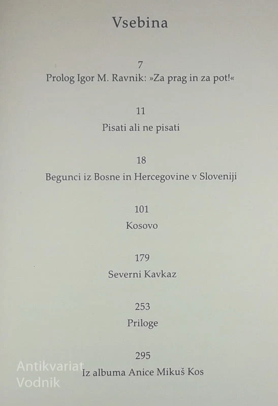 MOJE ŽIVLJENJE, MOJE DELOVANJE, Anica Mikuš Kos