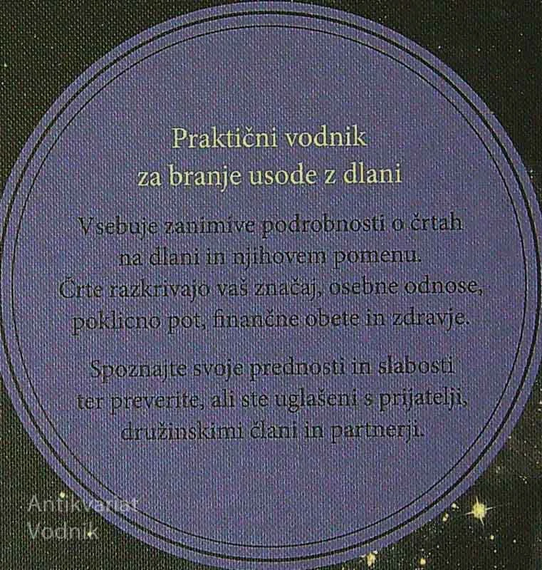 UMETNOST BRANJA Z DLANI; PRAKTIČNI VODNIK ZA BRANJE USODE, Anna Southgate