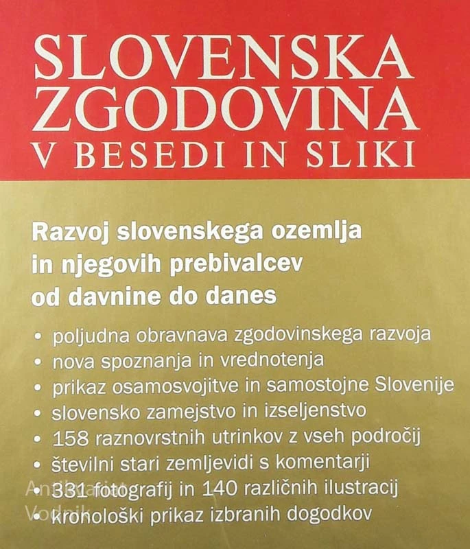 SLOVENSKA ZGODOVINA V BESEDI IN SLIKI