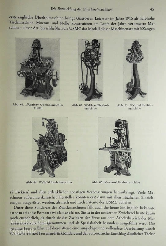 TECHNIK UND MASCHINEN IN DER SCHUHINDUSTRIE, Rzdolf Weigl