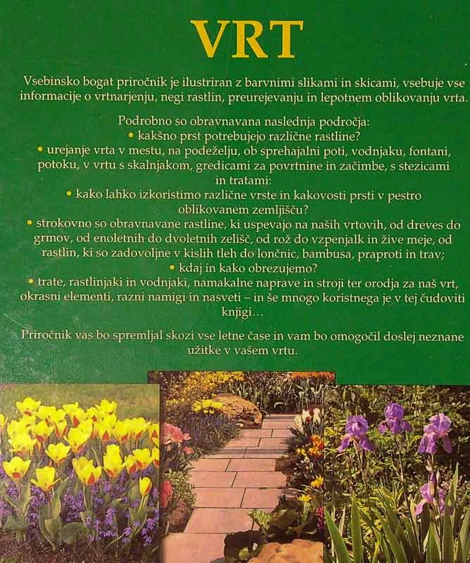 VRT; VELIKI PRIROČNIK ZA VSE LETNE ČASE
