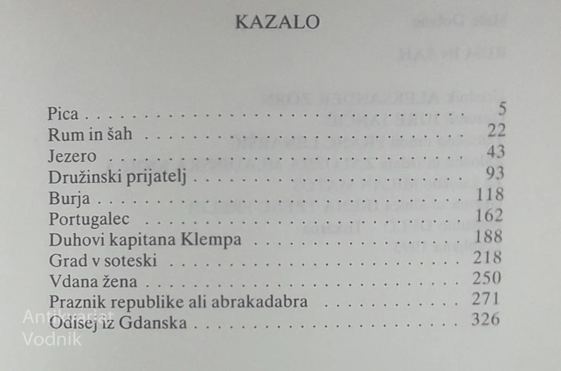RUM IN ŠAH, Mate Dolenc