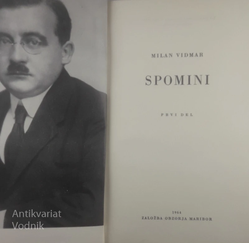 SPOMINI (1-2), Milan Vidmar
