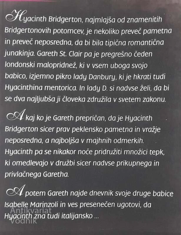 KAVALIRJEVA PONUDBA, POŽELJIVEC… Julia Quinn, 1-8 DELOV