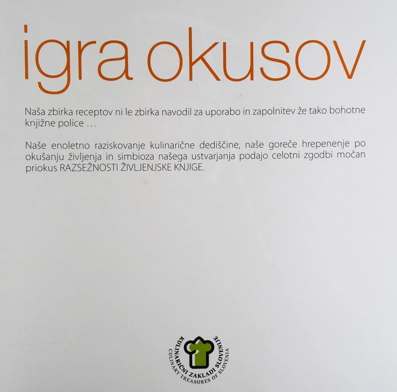IGRA OKUSOV, Tanja Kos in Damjaan Fink s sod.