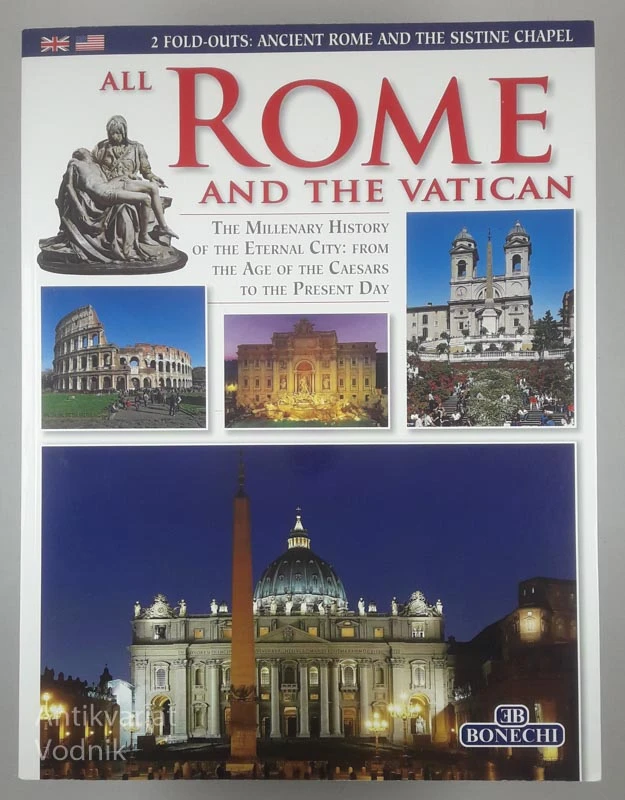 ALL ROME AND THE VATICAN, več avtorjev