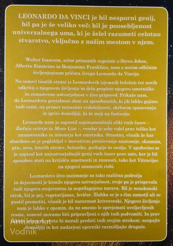 LEONARDO DA VINCI, Walter Isaacson
