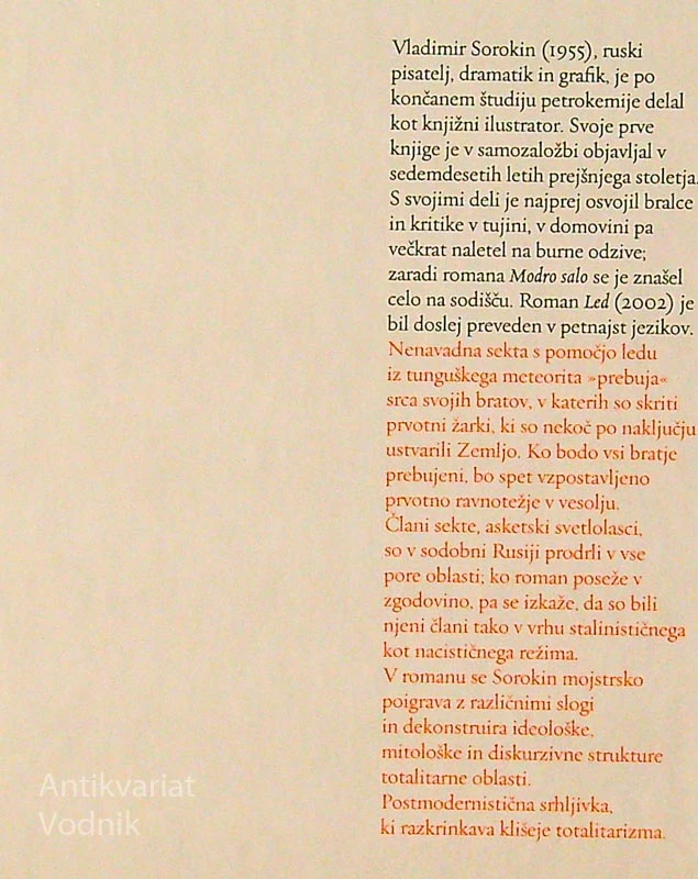 LED, Vladimir Sorokin