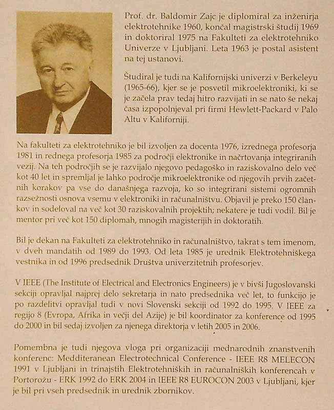 POLPREVODNIŠKI ELEMENTI, Baldomir Zajc
