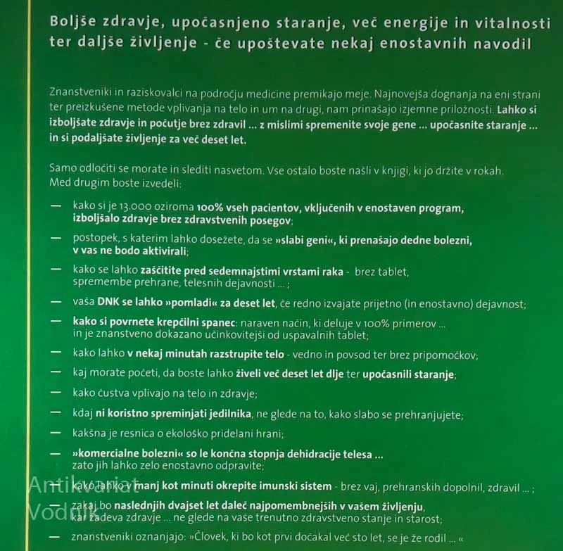 ZDRAVJE 1: KAKO UPOČASNITI PROCES STARANJA IN OBUDITI MLADOSTNO TELO TER DUHA, Nikola Grubiša