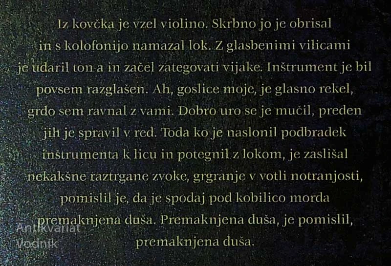 MAJ, NOVEMBER, Drago Jančar