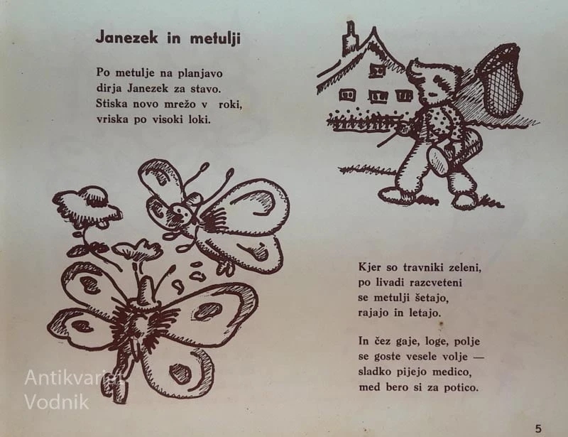 RAZPOSAJENCI, pesmi Cvetko Golar, risbe Edo Deržaj