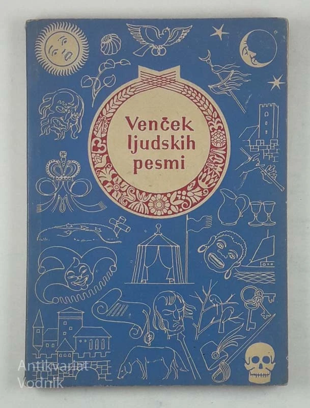 VENČEK LJUSKIH PESMI, izbral Jože Gregorič