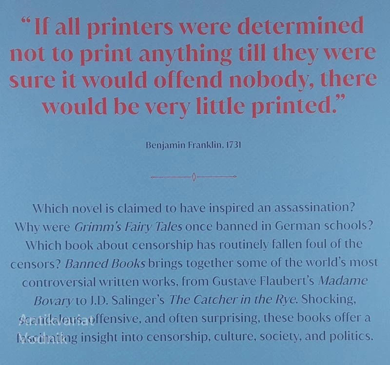 BANNED BOOKS, več avtorjev