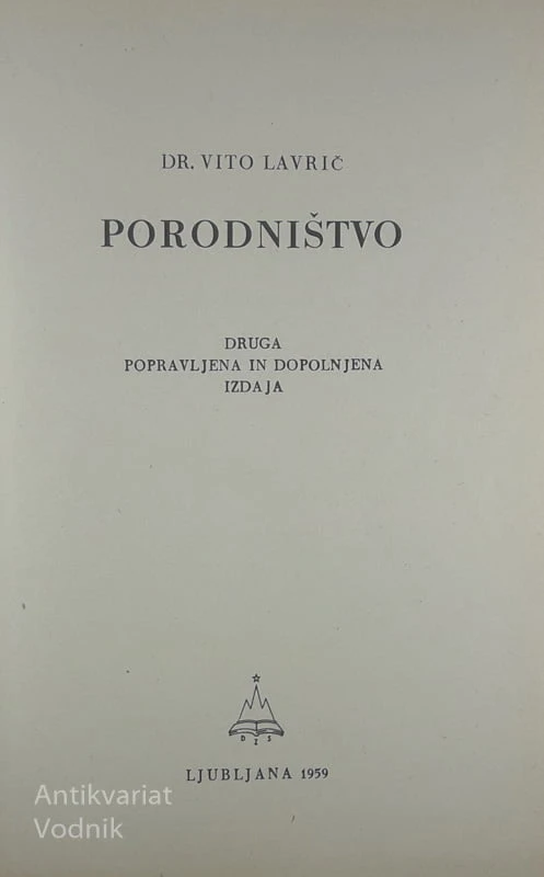PORODNIŠTVO, Vito Lavrič