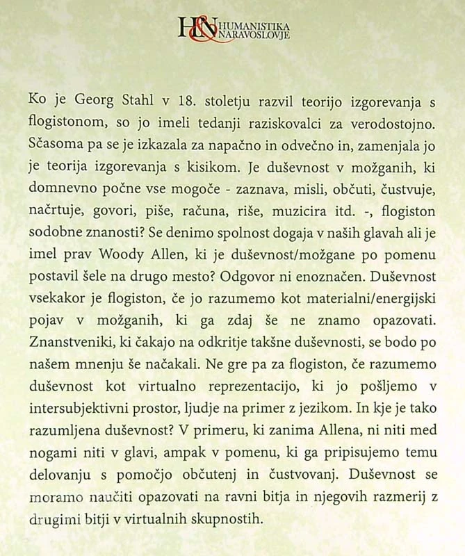 GENI, NEVRONI & JEZIKI, Gregor Tomc