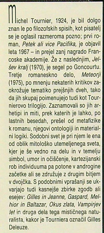 JELŠEV KRALJ, Tournier