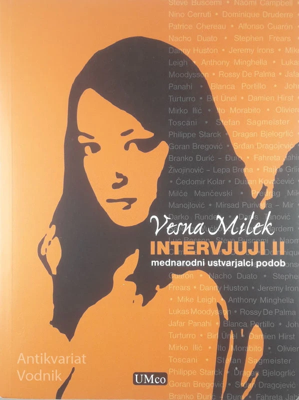 INTERVJUJI II; MEDNARODNI USTVARJALCI PODOB, Vesna Milek