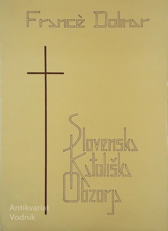 SLOVENSKA KATOLIŠKA OBZORJA, France Dolinar