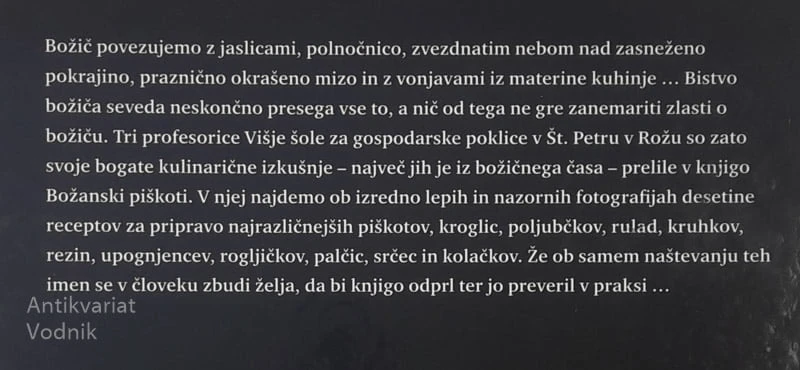 BOŽANSKI PIŠKOTI, več avtorjev