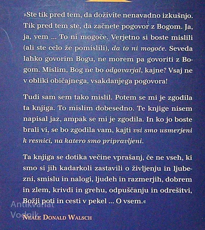 POGOVORI Z BOGOM I, Neale Donald Walsch